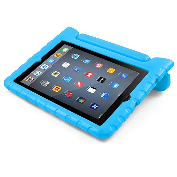 BUDDIBOX Blue iPad Protective Carrying Case