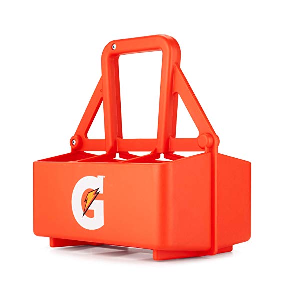 Gatorade 32oz 6ct Bottle Carrier, One Size, Orange