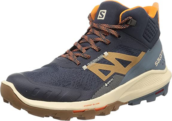 Salomon Mens Men's Outpulse Mid Gore-tex Hiking Boots for Men Climbing Shoe