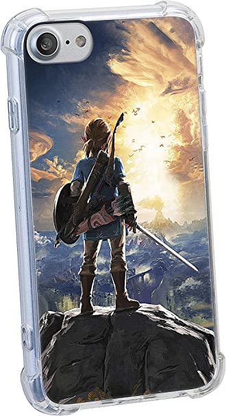 RDS Industries Officially Licensed Nintendo iPhone Case Zelda "Breath of the Wild" for iPhone 6/6S, 7, 8