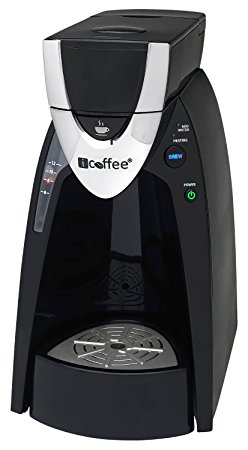 iCoffee RSS100-EXP Single Serve Express Steam Brew Coffeemaker, Black