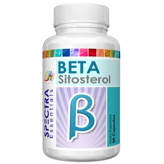 Beta Sitosterol Prostate Health Formula. Supports Reduced Inflammation, Healthier Cholesterol Levels, and Improved Urinary Function.