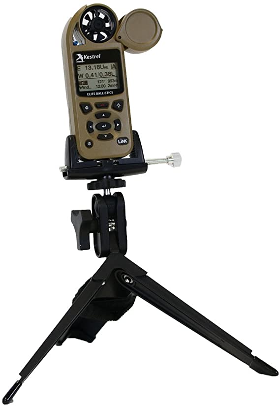 Kestrel Portable Tripod with Clamp Black, Small