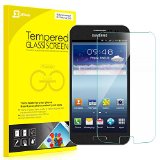 Note 2 Screen Protector JETech Premium Tempered Glass Screen Protector Film for Samsung Galaxy Note 2