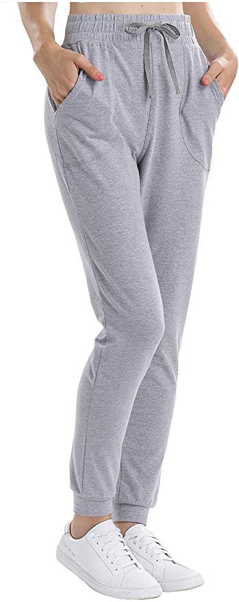 OCIESS Women's Athletic Joggers Pants Sweatpants with Pocket