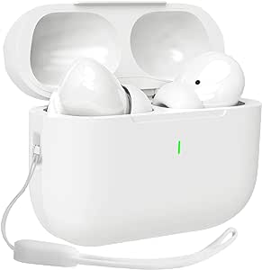 Active Noise Cancelling Headphones Wireless Earbuds Bluetooth Headphones 5.3 HiFi Stereo Bass 40H Playtime with Charging Case,IPX7 Waterproof in-Ear Headphones Touch Control for iPhone/Android/iOS