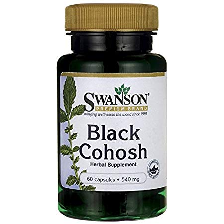 Swanson Black Cohosh 540 Milligrams 60 Capsules