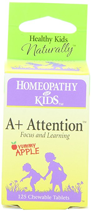 Herbs for Kids A  Attention Tablets, 125 Count