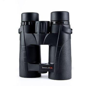 Waterproof Binoculars Fully Multi-Coated BaK-4 Roof Prism - Twist up Eye Cups for Comfortable Viewing With or Without Eyeglasses Birding Scope