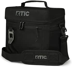 RTIC 15 Can Everyday Cooler, Soft Sided Portable Insulated Cooling for Lunch, Beach, Drink, Beverage, Travel, Camping, Picnic, for Men and Women