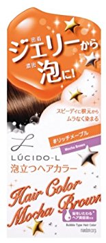 Mandom Lucido-L Bubble Hair Color - Mocha Brown