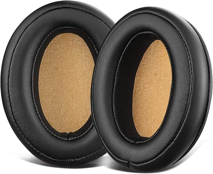 SOULWIT Earpads Replacement for Sennheiser Momentum 2.0 (Momentum 2, M2), HD1 Around-Ear Headphones, Ear Pads Cushions with Noise Isolation Memory Foam