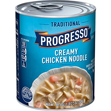 Progresso Traditional, Creamy Chicken Noodle Soup, 18.5 oz