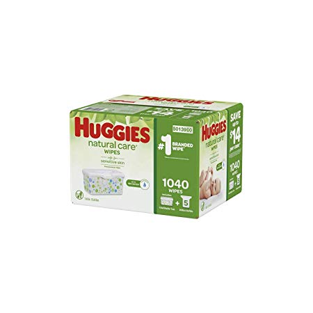 Huggies Natural Care Baby Wipe Refill, Fragrance Free (1,040 ct.)