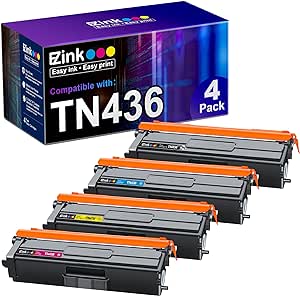 E-Z Ink TN436 Toner Cartridge Compatible for Brother TN436 TN-436 Toner Replacement for TN436 TN433 TN431 to Use with Brother HL-L8260CDW, L8360CDW, MFC-L8690CDW, L8900CDW, DCP-L8410CDW Printers