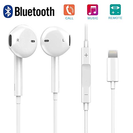 Earbuds Compaitible for IP 7 Plus,Richenad Microphone Earphones Stereo Headphones and Noise Isolating Headset Applicable iPhone 7/7 Plus / 8/8 Plus