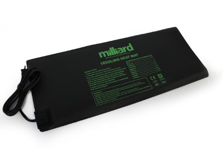 Milliard Durable Waterproof Hydroponic Seedling Heat Mat - 21inx8in