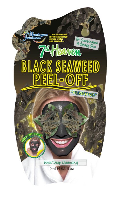 Montagne Jeunesse Black Seaweed Peel Off Masque, 12 Count