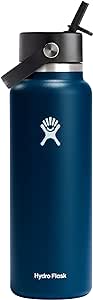 Hydro Flask Wide Flex Straw Cap Indigo 40 Oz