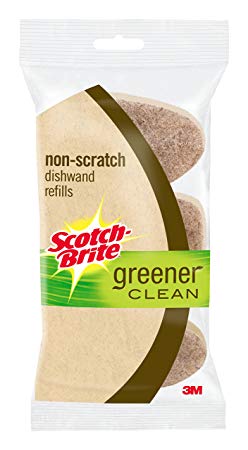 Scotch-Brite Greener Clean Dishwand Refills, 3-Refills/Pk, 12-Packs (36 Refills Total)