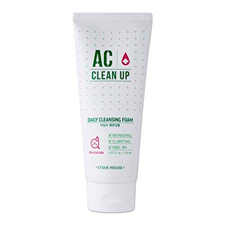 [Etude House] AC Clean Up Daily Cleansing Foam