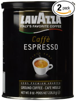 Lavazza Ground Coffee - Caffe Espresso - 8 oz - 2 pk