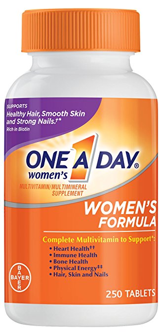 One A Day Women's Formula Multivitamin Multimineral Supplement Tablets, 250 Count