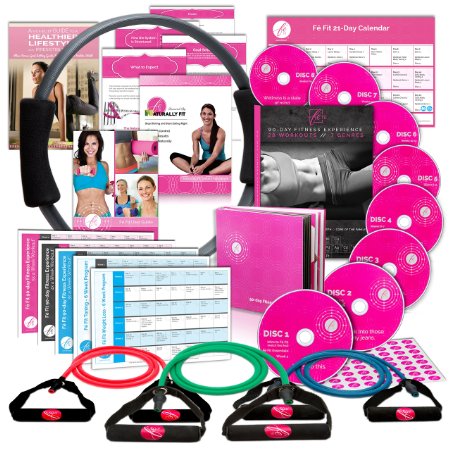 Fé Fit Women's Workout Program - All Skill Levels - 28 Workout Videos for Women - Includes NEW 21 Day Exercise Program