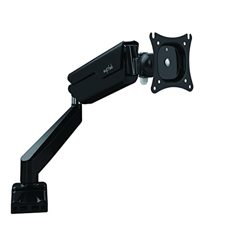 Suptek Full Motion Desk Mount with Mount and Gas Spring for Computer Monitors 13-30" LED LCD Flat Panel TVs from 2.2lbs upto 22lbs MD7B