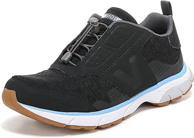 Vionic Drift Deon Vio-Flex Insole Active Sneaker- Supportive Walking Trainers That includes an Orthotic Insole and Cushioned Outsole for Arch Support, Medium and Wide Fit, Sizes 5-12