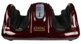 Shiatsu Kneading and Rolling Foot Massager Personal Health Studio w remote control AM-201-red