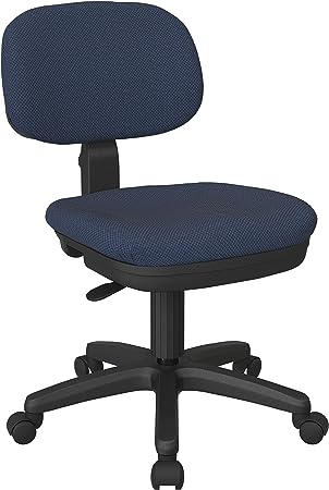 Office Star SC Series Basic Adjustable Office Desk Task Chair with Padded Foam Seat and Back, Diamond Blue Galaxy Fabric