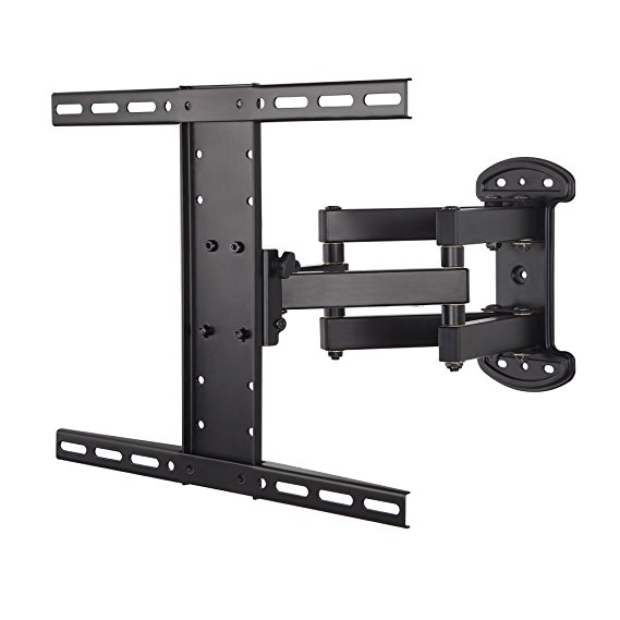 Mounting Dream MD2381 TV Wall Mount Bracket for most of 26-55 Inch LED, LCD, OLED and Plasma Flat Screen TV with Full Motion Swivel Articulating Dual Arms up to VESA 400x400mm and 99 LBS with Tilting