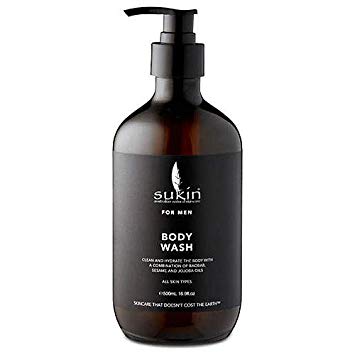 Sukin Men's Body Wash, 500 ml