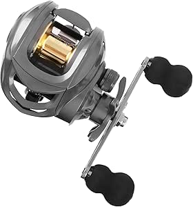 Fishing Combo - Rod and Reel Combo | Baitcasting Reel Boat Fishing, Ultra Light Saltwater Casting Reel, Baitcaster Fishing Reel Freshwater Spin Reels Lures Set for Starters Fishing Gear Travel