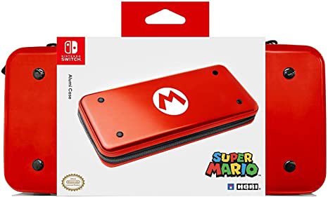 Nintendo Switch Alumi Case (Mario Edition) by HORI - Officially Licensed By Nintendo