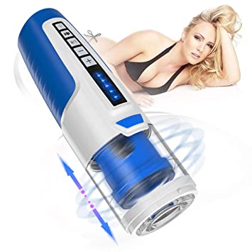 Male Automatic Rotating 10 Spinning Thrusting Modes and 10 Speeds Mássagér, Training Tool USB Charging Voice Toys for Men