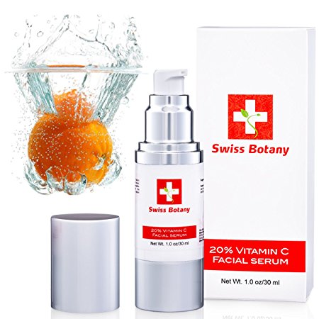 Effectively Brighten Skin with Vitamin C Serum a Powerful Anti-oxident Which and Helps Repair Sun Damage, Fade Age Spots and Dark Circles.