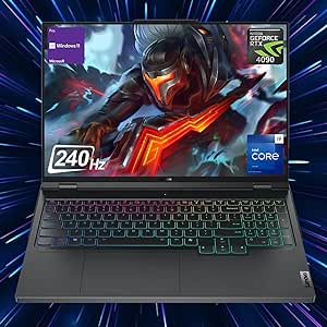 Lenovo Legion Pro Newest High-Performance i9 Gaming Laptop, 16" WQXGA 240Hz, Intel Core i9-14900HX, NVIDIA GeForce RTX 4090, 64GB DDR5 RAM, 4TB SSD, HDMI, RGB Backlit KB, Webcam, Wi-Fi 6, Win 11 Pro