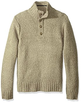 Royal Robbins Men's Sequoia Button Mock Sweater