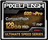 1106x SuperSport 128GB CF Memory Card PixelFlash 167mbs Fast Transfer Rate DSLR Digital Camera Filming Storage Compact Flash
