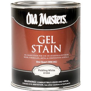 OLD 24988 81004 Gel Stain Pickling White Oil-Based