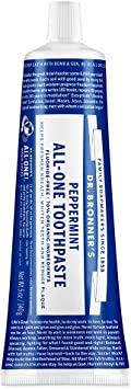 Dr. Bronner's Magic Soaps Toothpaste Peppermint, 5 Ounce by Dr. Bronner's