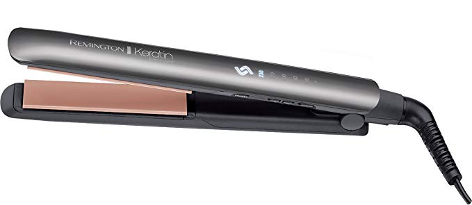 Remington S8598 Keratin Protect Intelligent Straightener, Infused with Keratin and Almond Oil