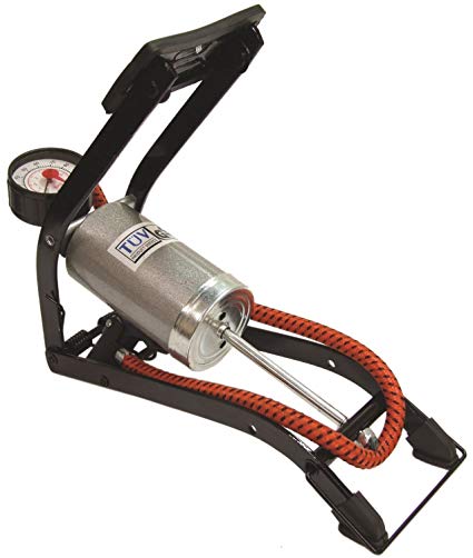 Streetwize SWFPS De - Luxe Single Cylinder Foot Pump with 270 Gauge