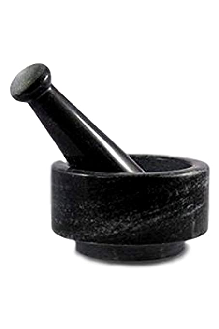 A ONE DESIGN Mortar Pestle Natural Stone Grinder for Spices,Seasoning,Pastas & Guacamola