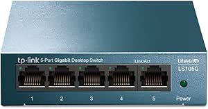 TP-LINK LiteWave LS105G - Switch - unmanaged