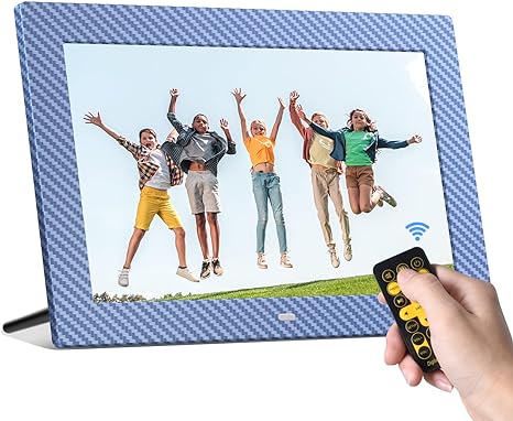 KODAK 10.1 Inch Digital Picture Frame with Remote Control, IPS Screen HD Display, Auto-Rotate, Wall Mountable, Programmable Auto On/Off, NO WiFi