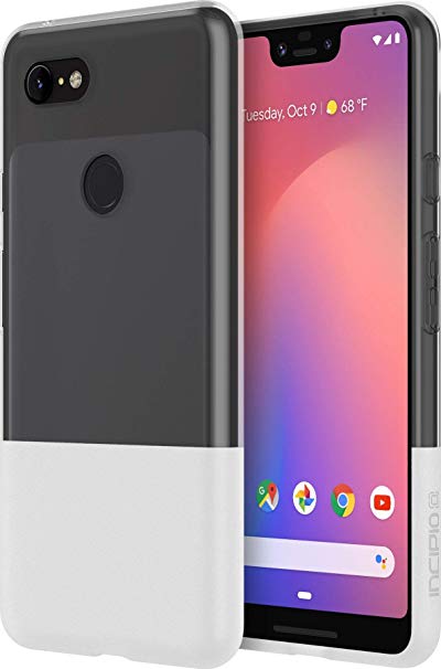 Incipio NGP Google Pixel 3 Case with Translucent, Shock-Absorbing Polymer Material for Pixel 3 XL - Clear