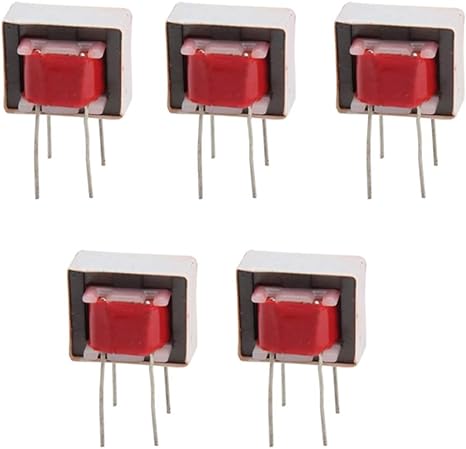 HiLetgo 5pcs EI14/EI-14 Audio Coupling Isolation Transformer Audio Transformer 600:600 1:1